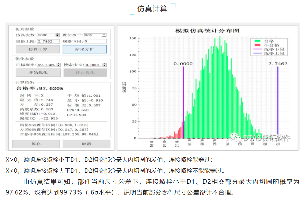 DTAS尺寸公差分析軟件尺寸鏈計(jì)算：在新能源電池行業(yè)的應(yīng)用—銅排裝配(圖4)