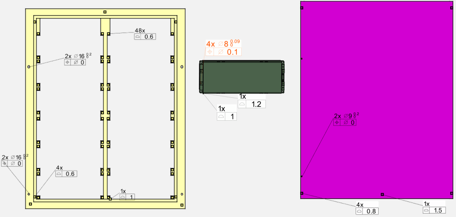 DTAS 3D尺寸公差分析及尺寸鏈計算軟件電池包公差仿真案例(圖12)