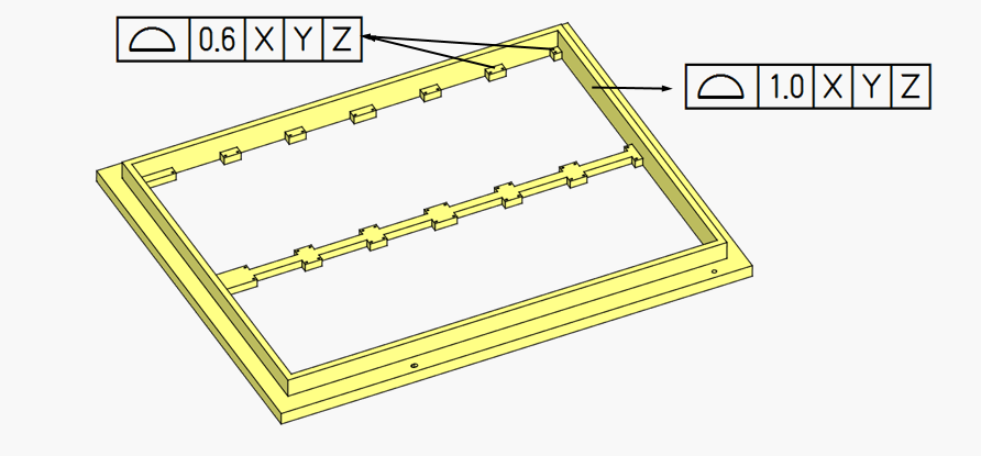 DTAS 3D尺寸公差分析及尺寸鏈計算軟件電池包公差仿真案例(圖8)